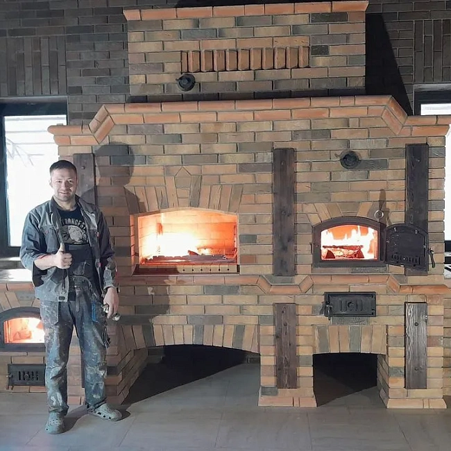 Ремонт печей, каминов и любых печных изделий